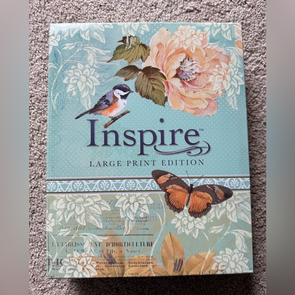 Tyndale Inspire Journal Bible Large Print